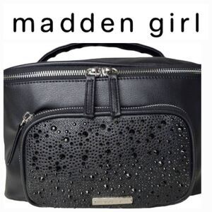 Madden Girl Rhinestone Large Cosmetic‎ Vanity Case